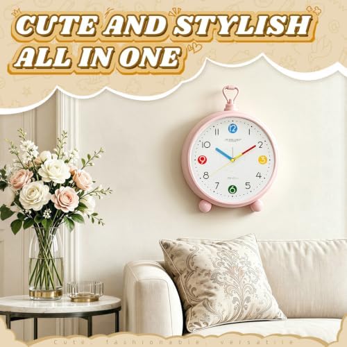 AuraSync Silent Quartz Desk Clock, Beautiful and Convenient Clock - Image 4