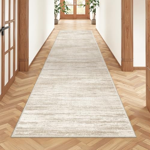 2x7 Runner Rug Non Slip,Washable Hallway Runner Rug,Brown - Image 3