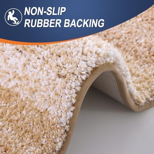 OLANLY Bathroom Rugs Mat 30x20, Extra Soft Absorbent Microfiber Bath Rugs - Image 5