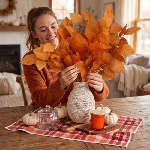 Havawish 7 Pcs Fall Kitchen Tray Table Decorations, Clear, Glass - Image 5