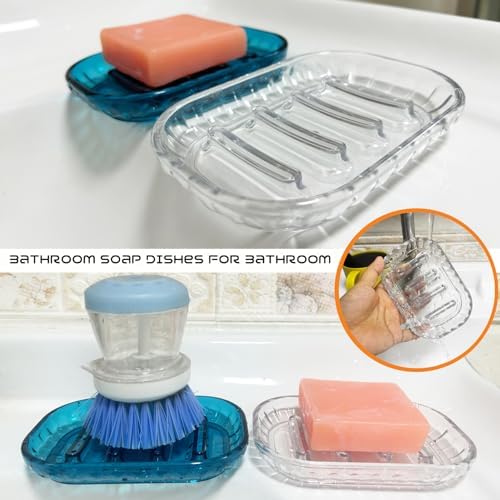 2 Pack Soap Dish Holder for Bar Soap, Bathroom Soap Dishes Bar Soap Holder - Image 6