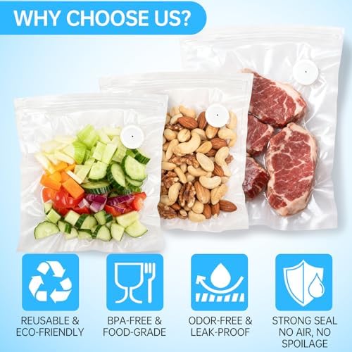 Vacuum Sealer Bags Compatible with Chef Preserve,10PCS - Image 5