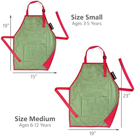 Urban Infant Little Helper Cooking Apron for Toddlers, Kids, Children - Image 2