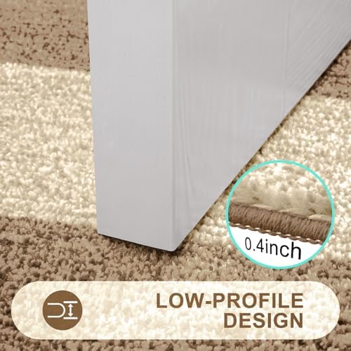Kitinjoy Indoor Outdoor Door Mat, 40x24 Non-Slip Dirt Trapper Doormats - Image 4