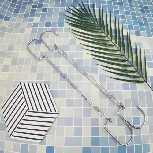 12 Pieces Space Saving Metal Collapsible Hangers for Heavy Clothes, Closet Space Savers Metal Hanger Organizer for Dorm, Room Essentials Storage - Image 5