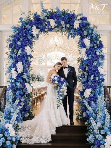 Artificial Roses Flowers Real Touch Fake Flower with Stem Decorations,25Pcs - Image 3