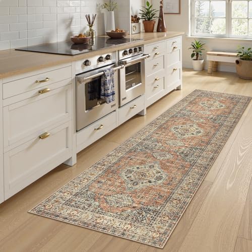 Lahome Oriental Kitchen Runner Rug Non Slip, 2x8 Runners for Hallways by Lahome