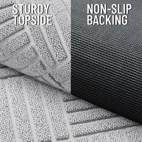 OLANLY Front Door Mat Outside Entrance 33x21, Waterproof Heavy-Duty Doormat - Image 4