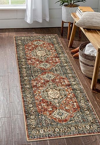Lahome Oriental Washable Kitchen Runner Rug, 2x6 Runners for Hallway 6ft by Lahome
