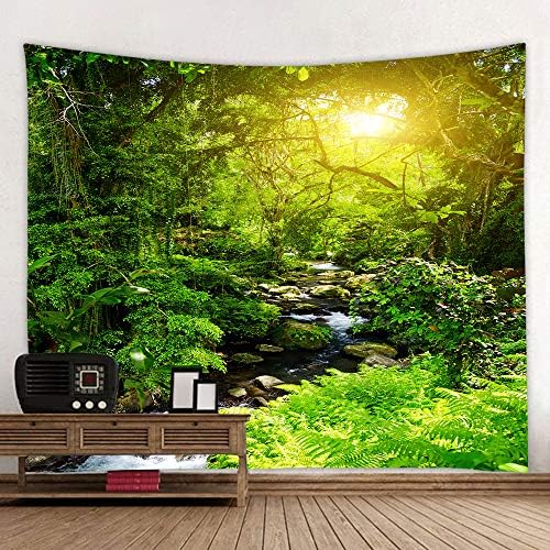 Llamazing Forest Tapestry - Magic Landscape for Living Room & Bedroom (78''L60''W) by Unknown