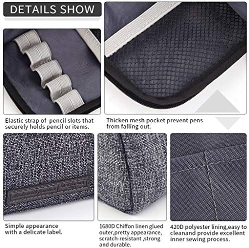EASTHILL Big Capacity Pencil Case Pouch Pen Case Simple Stationery Bag School College Office Organizer for Teens Girls Adults Student - Image 4