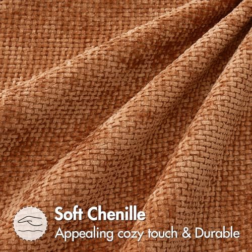 MIULEE Fall Decorative Orange Couch Throw Pillow Covers 20x20 Inch 2 Pack - Image 6