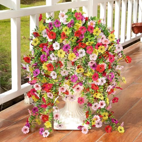 Artificial Flowers for Outdoors UV Resistant Spring Decor - Image 5
