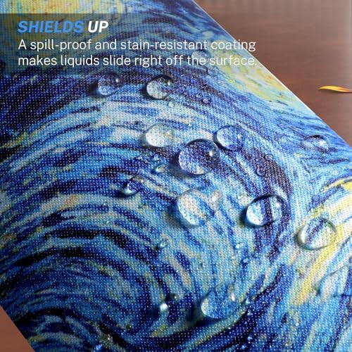 MROCO Essential Office & Gaming Mouse Pad, 8.5 x 11 Inch, Starry Night - Image 5