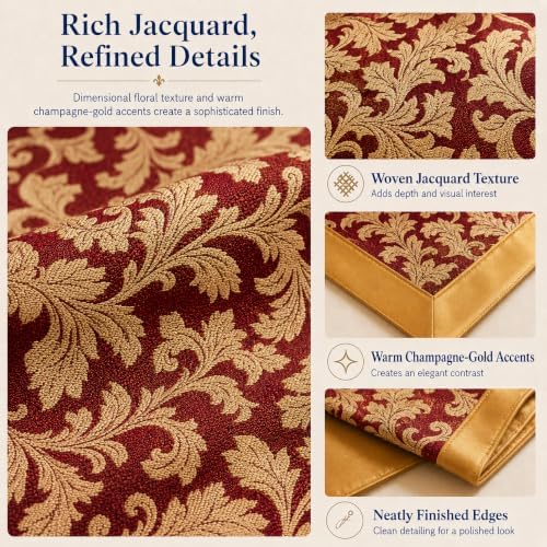 Jacquard Bed Runner Set with 2 Pillow Covers, No Filling, Bedding Decor - Image 3