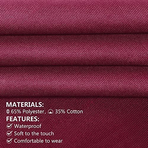Hongsome Adjustable Button Apron for Women Men Artist Painting Pottery Garden Cooking Kitchen Chef 3 Pockets Waterproof M-XXL - Image 3