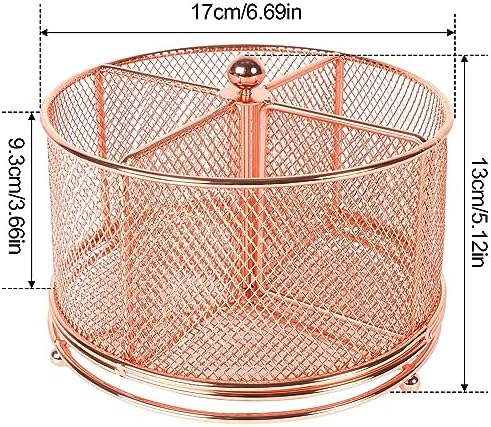 360° Rotating Multifunctional Pen Holder, Cosmetic Organizer - Image 4