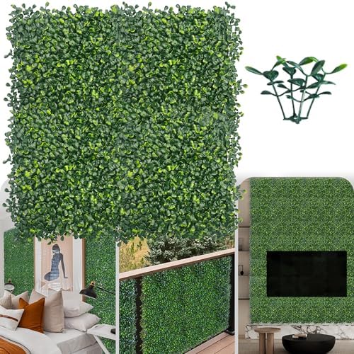 ODTORY Artificial Grass Wall Greenery Backdrop, 10X10 in 16P (11.2 sqft) by ODTORYHOME